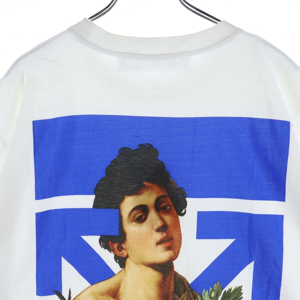 OFF-WHITE(オフホワイト) 21SS Caravaggio T-Shirt カラヴァッジョ 半袖Tシャツ ホワイト OMAA038S21JER007