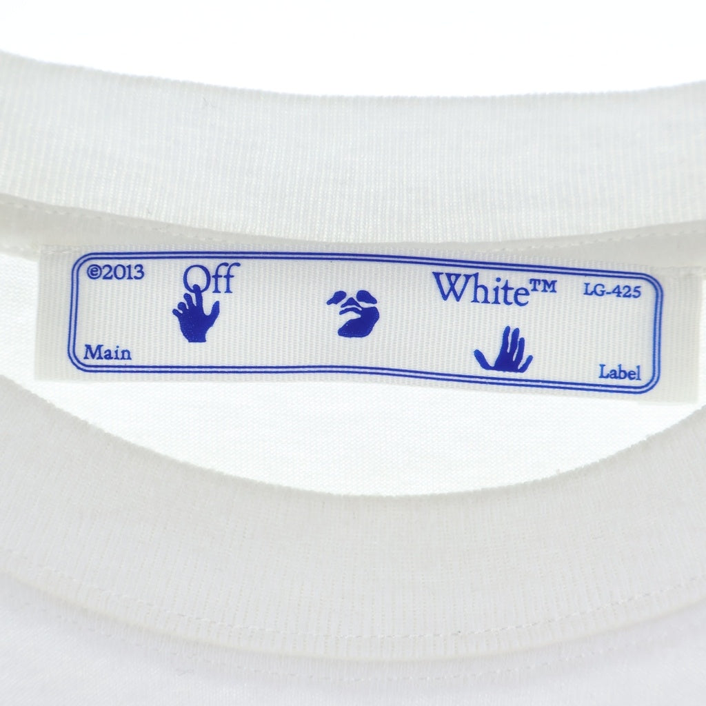 OFF-WHITE(オフホワイト) 21SS Caravaggio T-Shirt カラヴァッジョ 半袖Tシャツ ホワイト OMAA038S21JER007