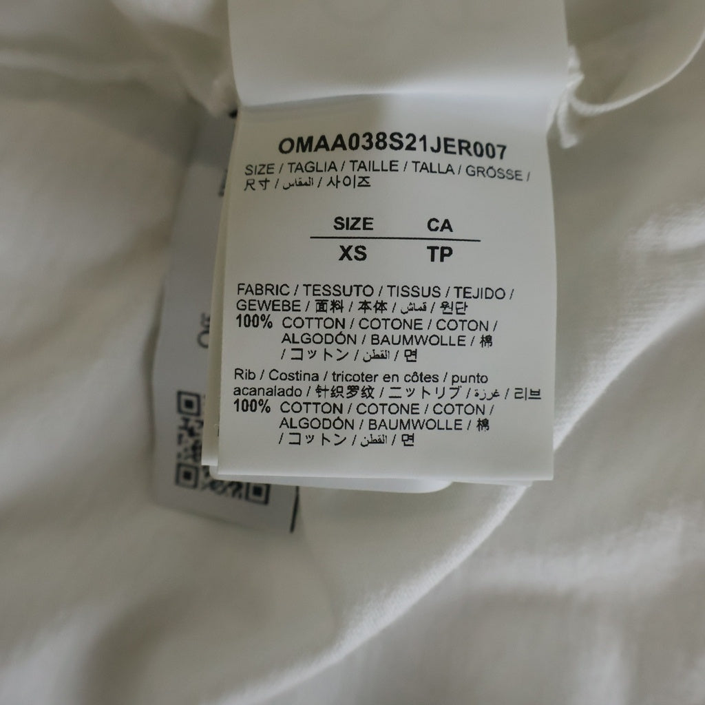OFF-WHITE(オフホワイト) 21SS Caravaggio T-Shirt カラヴァッジョ 半袖Tシャツ ホワイト OMAA038S21JER007