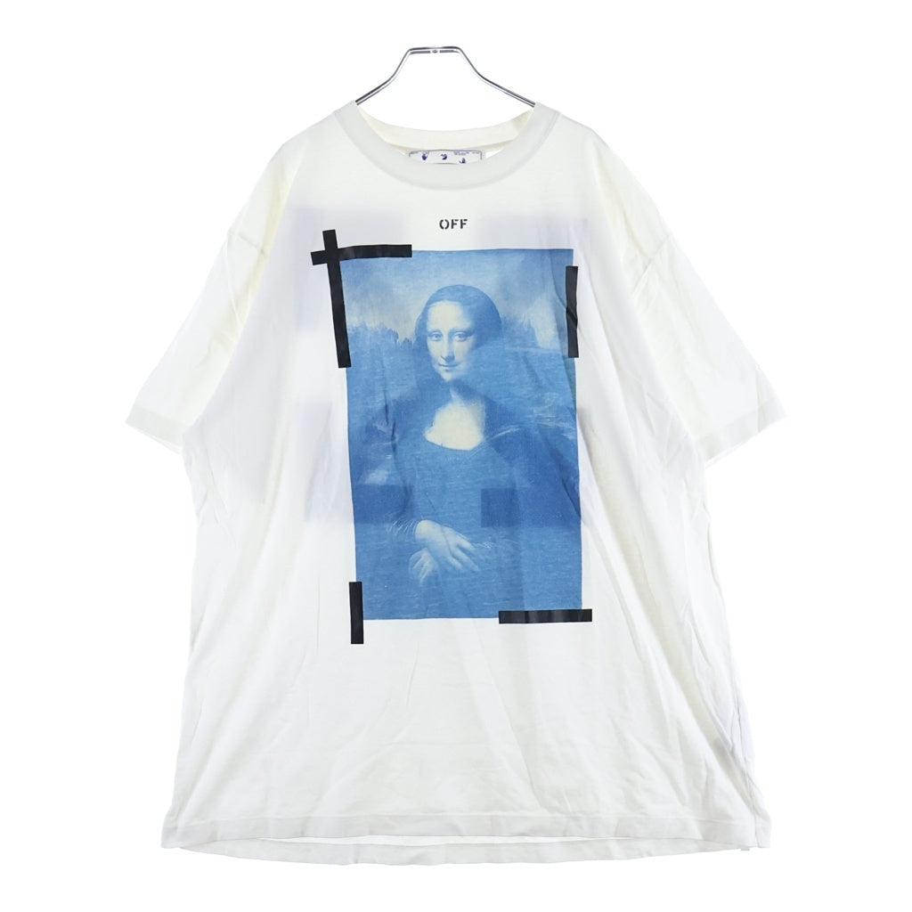 OFF-WHITE(オフホワイト) 21SS Monalisa T-Shirt モナリザ 半袖Tシャツ ホワイト OMAA038R21JER001