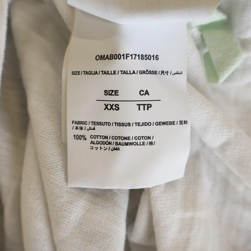 OFF-WHITE(オフホワイト) 17AW Caravaggio L/S T-Shirt カラヴァッジョ 長袖Tシャツ ロンT ホワイト OMAB001F17185016