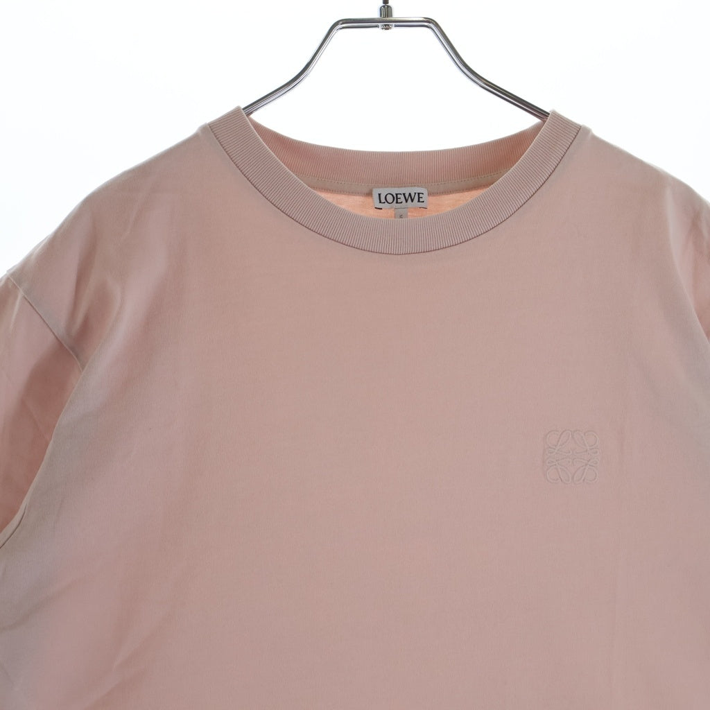 LOEWE(ロエベ) Anagram T-Shirt アナグラム刺繍 半袖Tシャツ ピンク S359333XBW