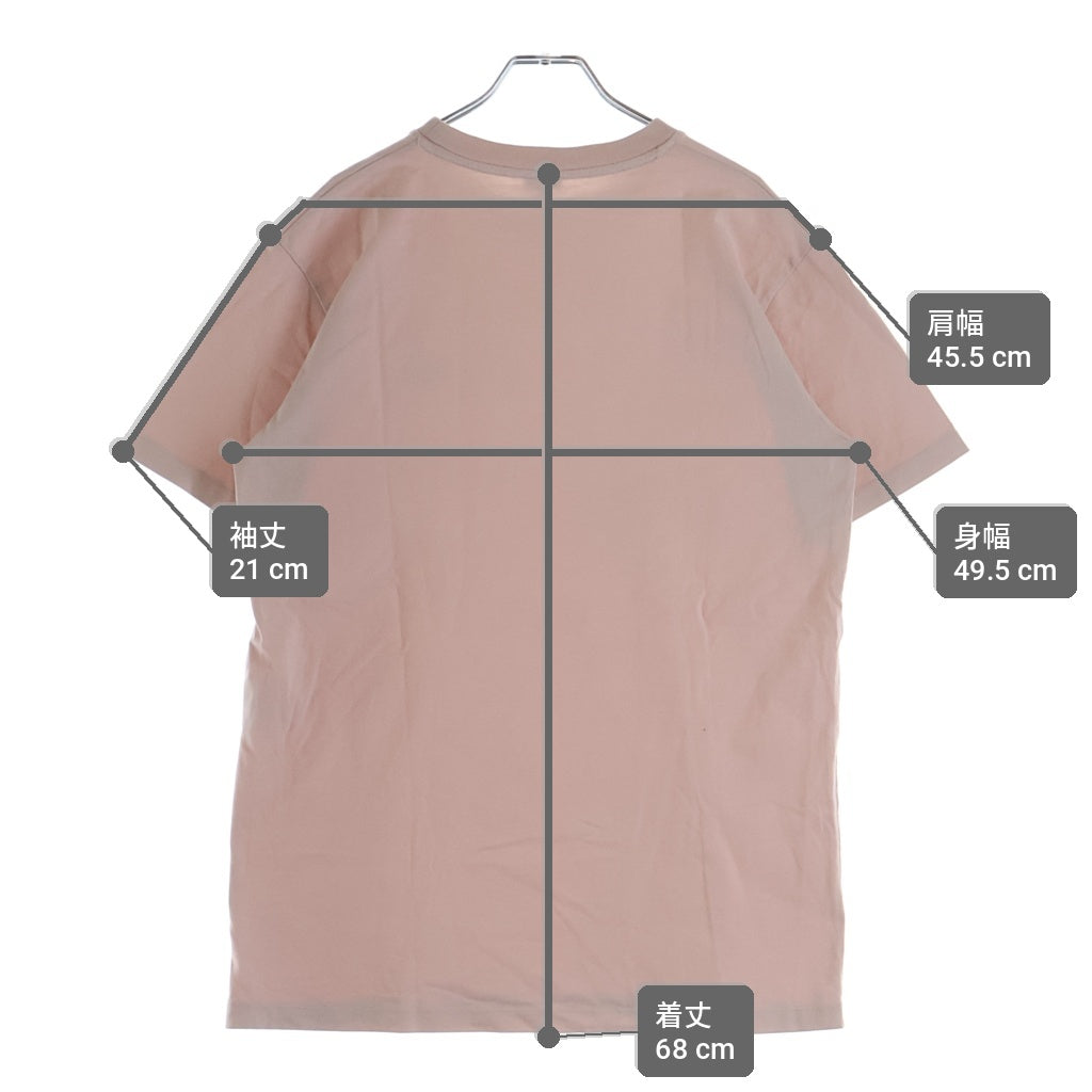LOEWE(ロエベ) Anagram T-Shirt アナグラム刺繍 半袖Tシャツ ピンク S359333XBW