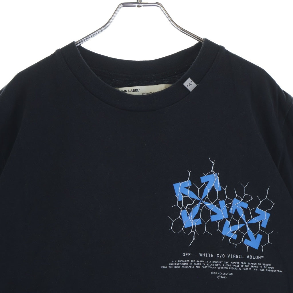 OFF-WHITE(オフホワイト) 20SS Fence T-Shirt 半袖Tシャツ ブラック OMAA027S20185002