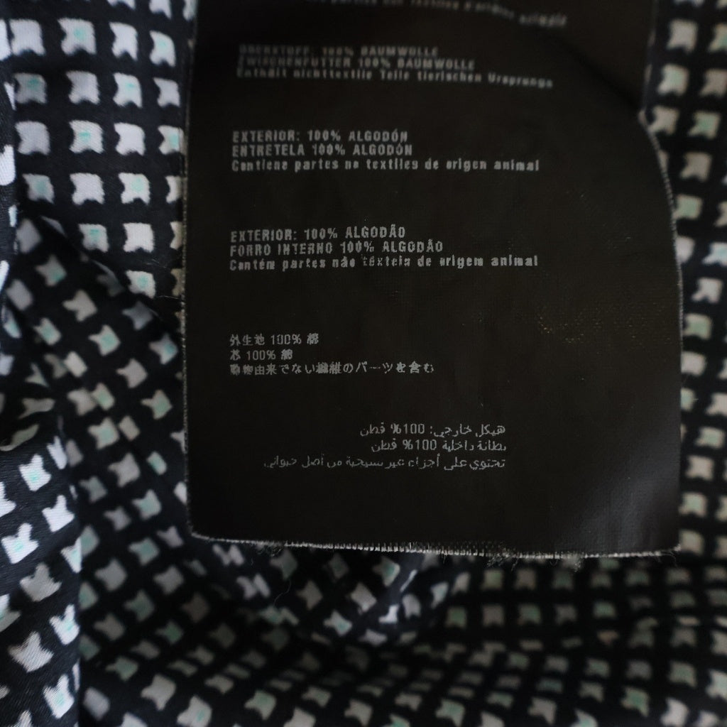 PRADA(プラダ) L/S Shirt 総柄 長袖シャツ ブラック UCM608