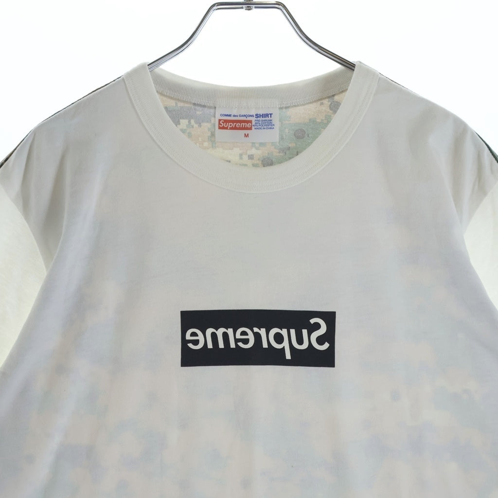 SUPREME(シュプリーム) 13SS ×COMME des GARCONS Box Logo S/S Tee コムデギャルソン ボックスロゴ 半袖Tシャツ ホワイト