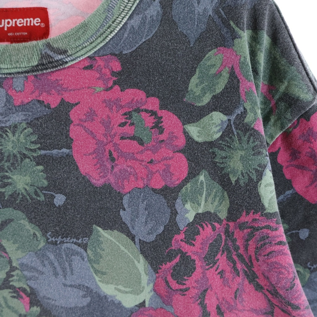SUPREME(シュプリーム) 18SS Flowers Tee フラワー 花柄 半袖Tシャツ マルチ
