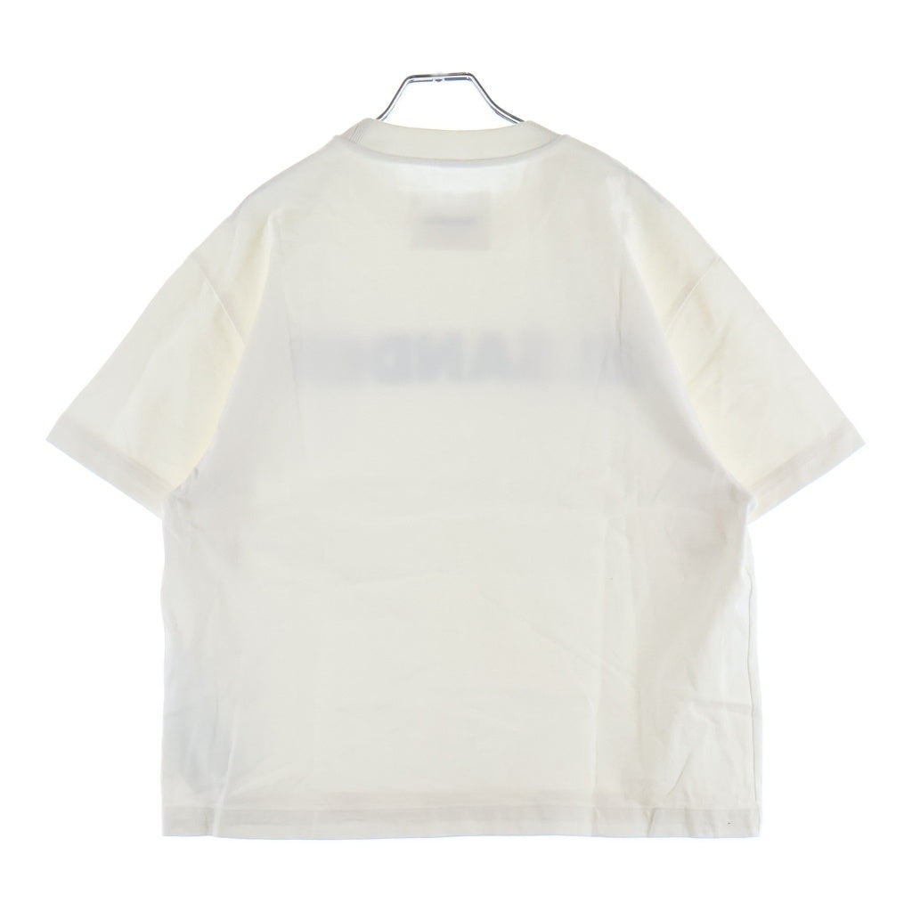 JIL SANDER(ジルサンダー) T-Shirt ロゴプリント 半袖Tシャツ ホワイト JSCU707050 WU248708