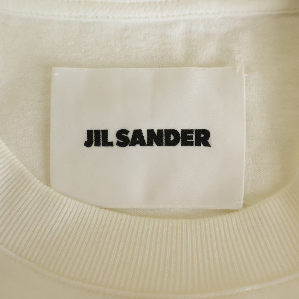 JIL SANDER(ジルサンダー) T-Shirt ロゴプリント 半袖Tシャツ ホワイト JSCU707050 WU248708