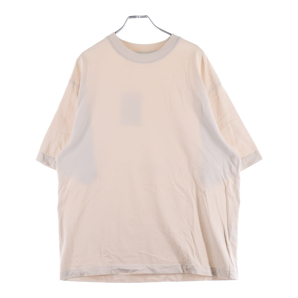 Acne Studios(アクネ ストゥディオズ) Rubber T-Shirt フェード加工 ラバーロゴ 半袖Tシャツ ピンク FN-UX-TSHI000018