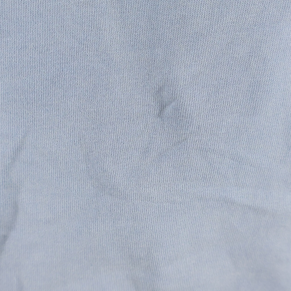Acne Studios(アクネ ストゥディオズ) Rubber T-Shirt フェード加工 ラバーロゴ 半袖Tシャツ ブルー FN-UX-TSHI000018