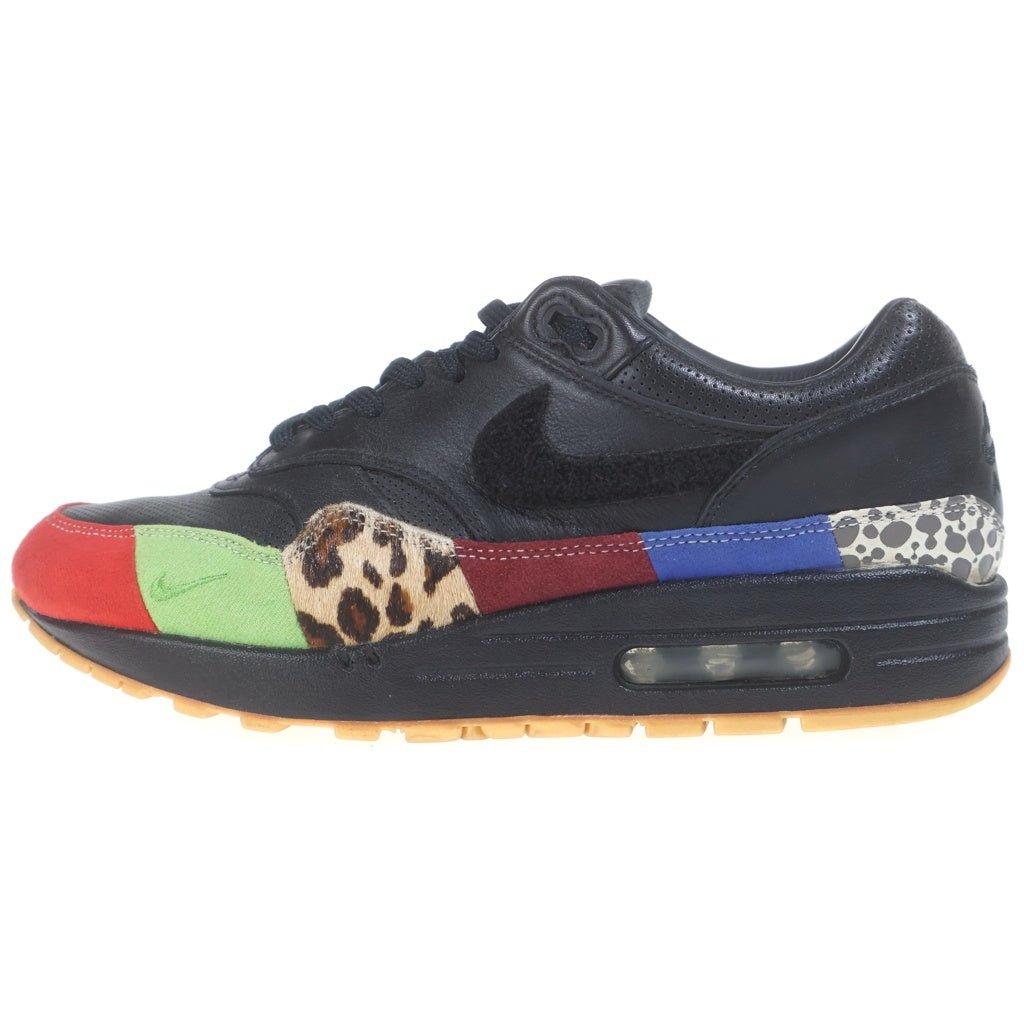 NIKE(ナイキ) AIR MAX 1 MASTER BLACK BLACKUNIVERSITY エアマックス1 マスター ブラックブラック ユニバーシティー ローカットスニーカー US9/27.0cm 910772-001