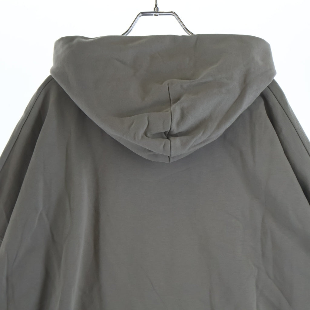 BALENCIAGA(バレンシアガ) 23SS Large Fit Hoodie ラージ フィット ロゴエンブロイダリー プルオーバー スウェット フーディー グレー 620973 TNVB1