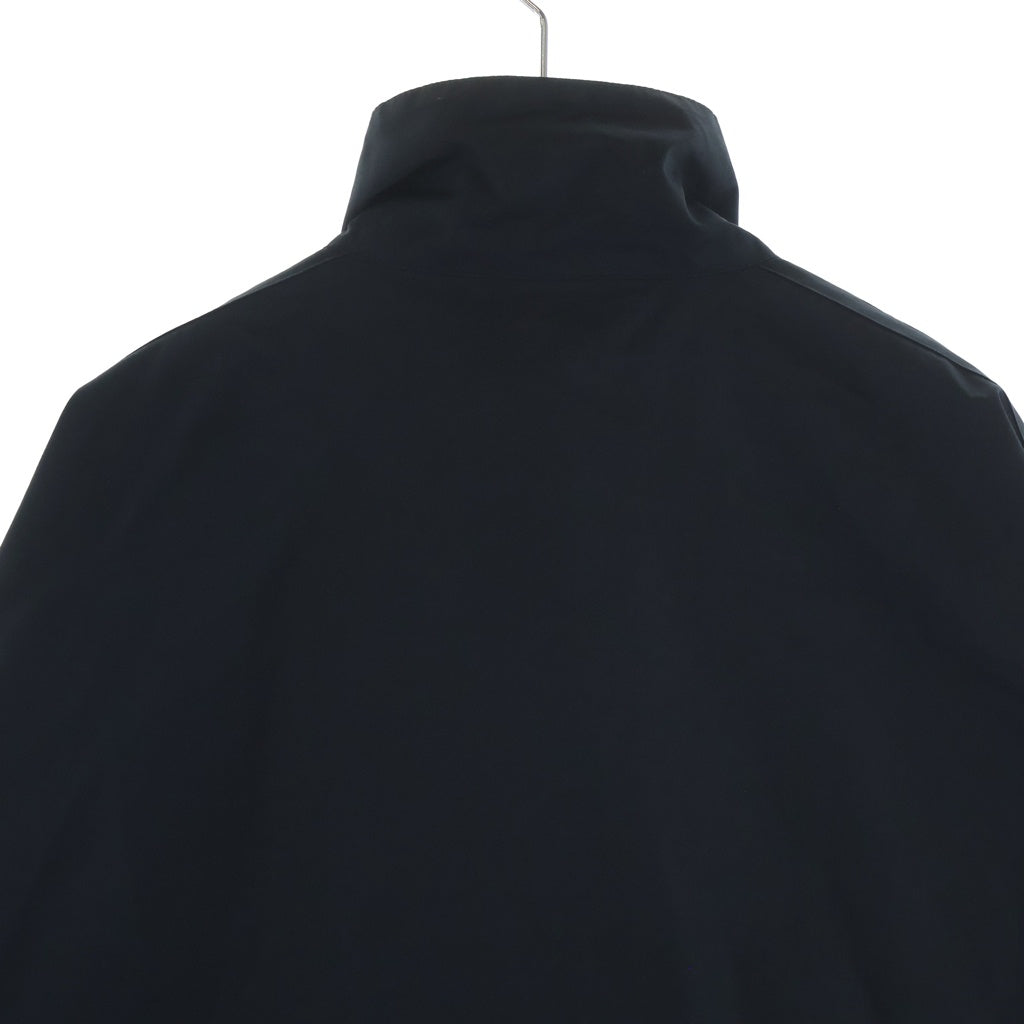 BALENCIAGA(バレンシアガ) 22AW ロゴプリント ジップアップ ナイロン ジャケット ブルゾン ブラック 725302 TNM14