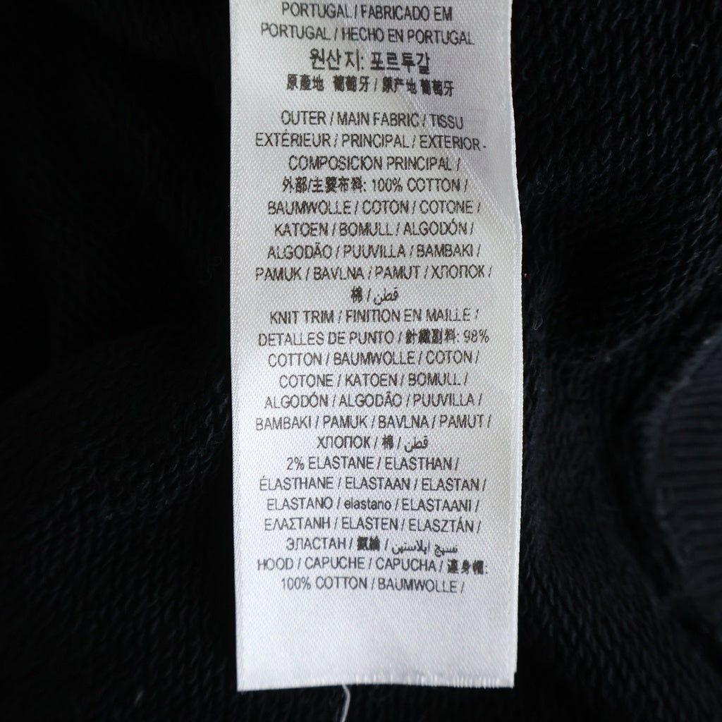 BURBERRY(バーバリー) バックプリントデザイン スウェット プルオーバ フーディー パーカー ブラック 8056050