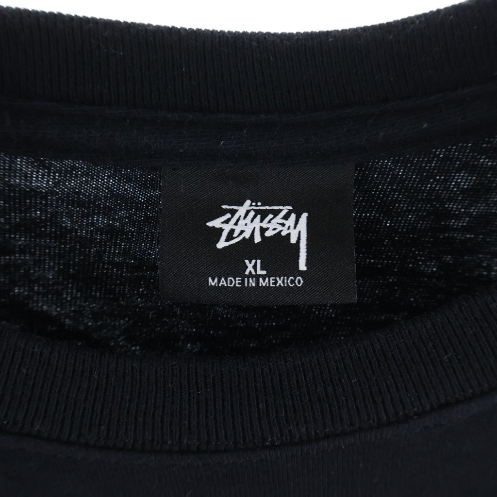 STUSSY(ステューシー) 20SS SKYLINE TEE スカイライン グラフィック半袖カットソー Tシャツ ブラック