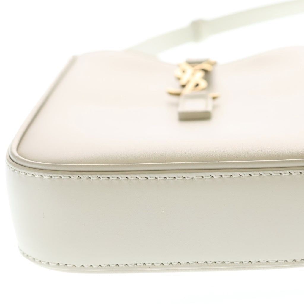 SAINT LAURENT PARIS(サンローランパリ) Le 5 A 7 カサンドラ レザーショルダーバッグ アイボリー 735214 レディース