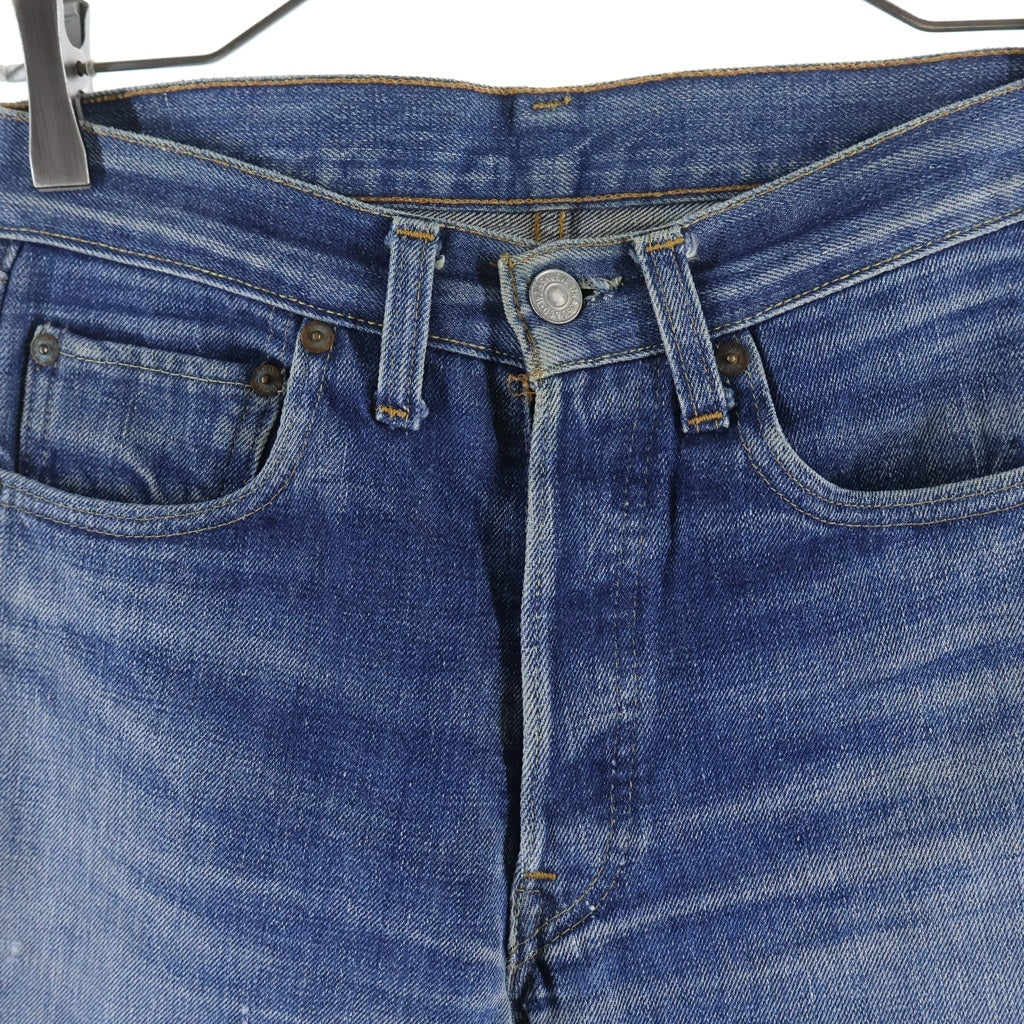 VINTAGE(ヴィンテージ) 70s 501 66前期 スモールe 並行 ボタン裏16 ボタンフライデニムパンツ -