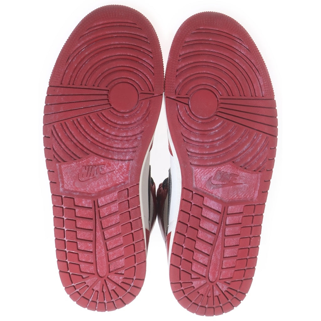 NIKE(ナイキ) AIR JORDAN 1 HIGH OG CHICAGO LOST & FOUND エアジョーダン1 ハイ ロスト アンド ファウンド ハイカットスニーカー レッド/ホワイト US8.5/26.5cm DZ5485-612