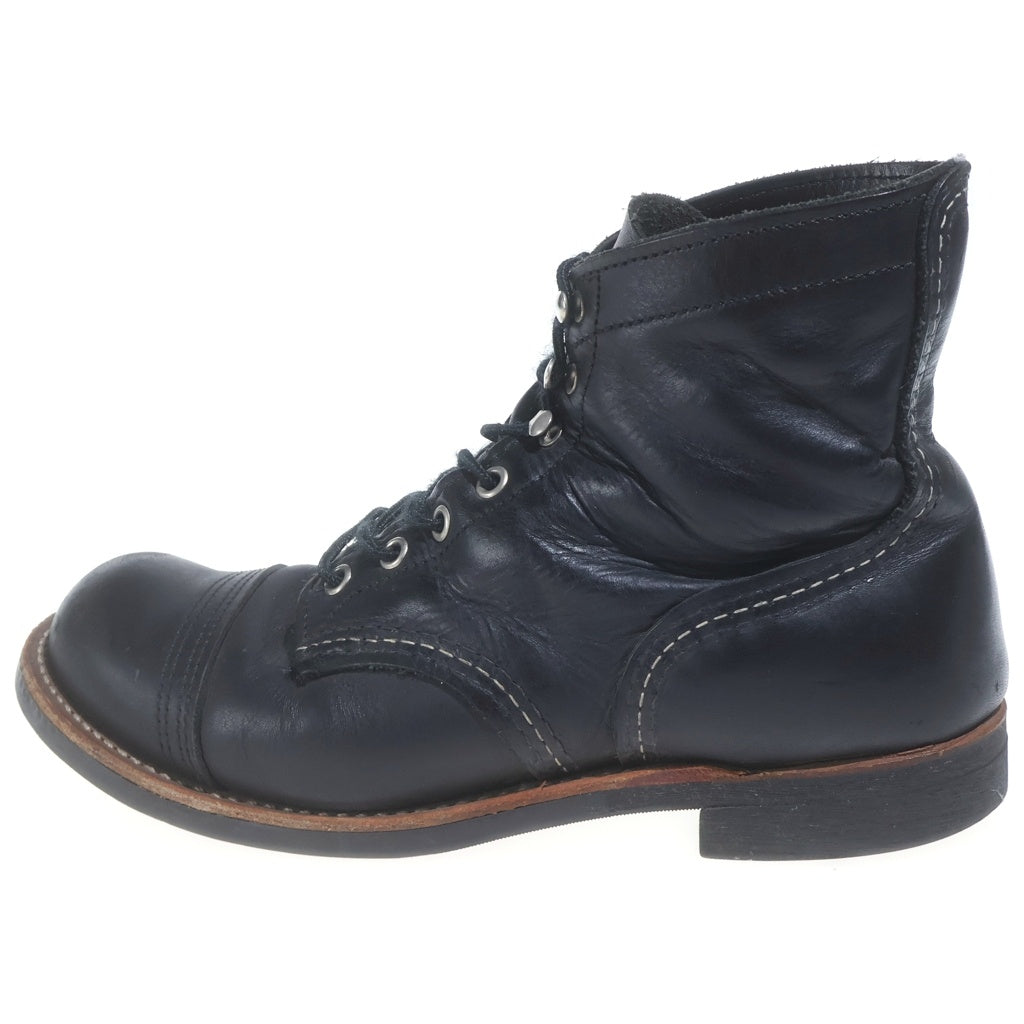 RED WING(レッド ウイング) Iron Ranger 8084 アイアンレンジャーレザー ブーツ ブラック US7.5/25.5cm