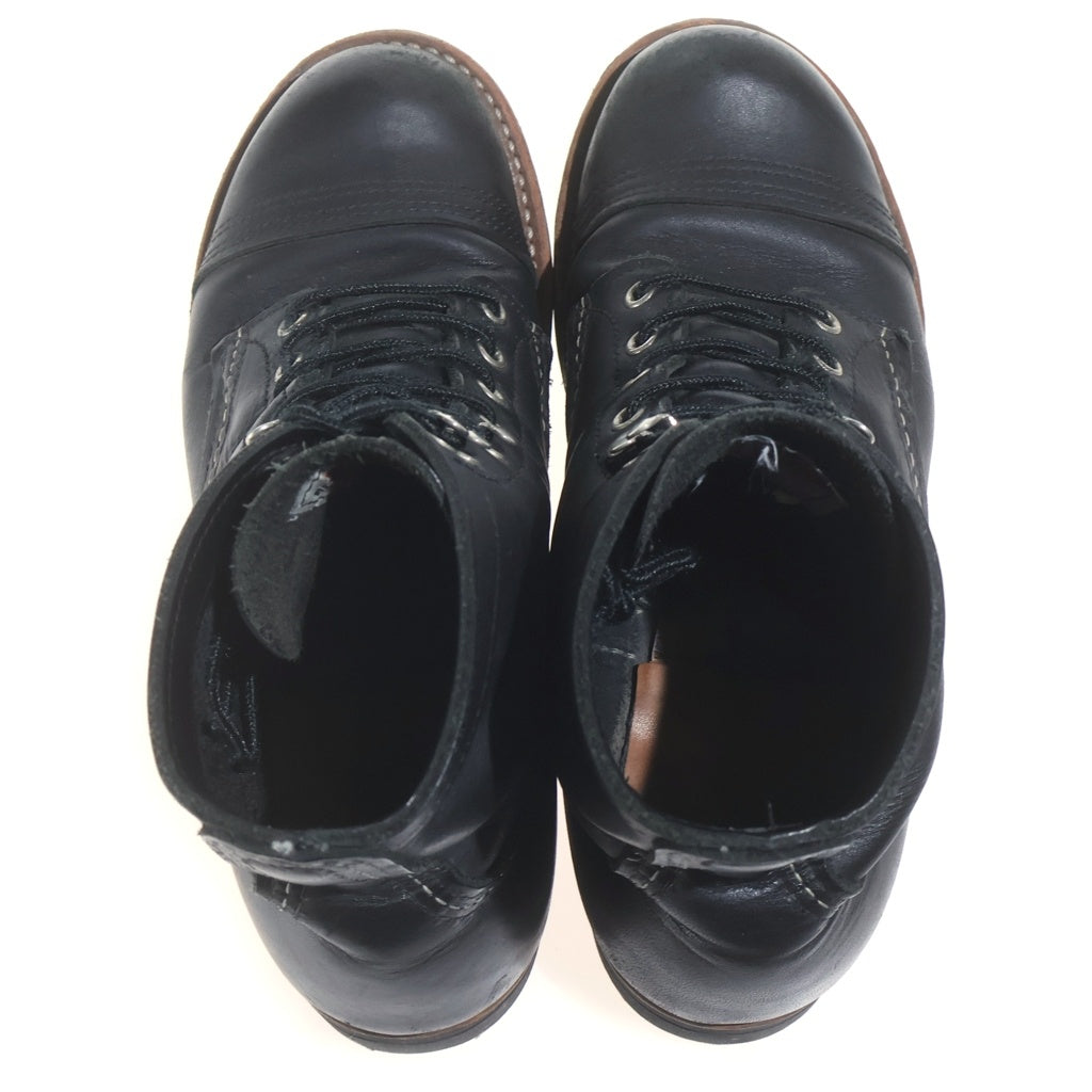 RED WING(レッド ウイング) Iron Ranger 8084 アイアンレンジャーレザー ブーツ ブラック US7.5/25.5cm