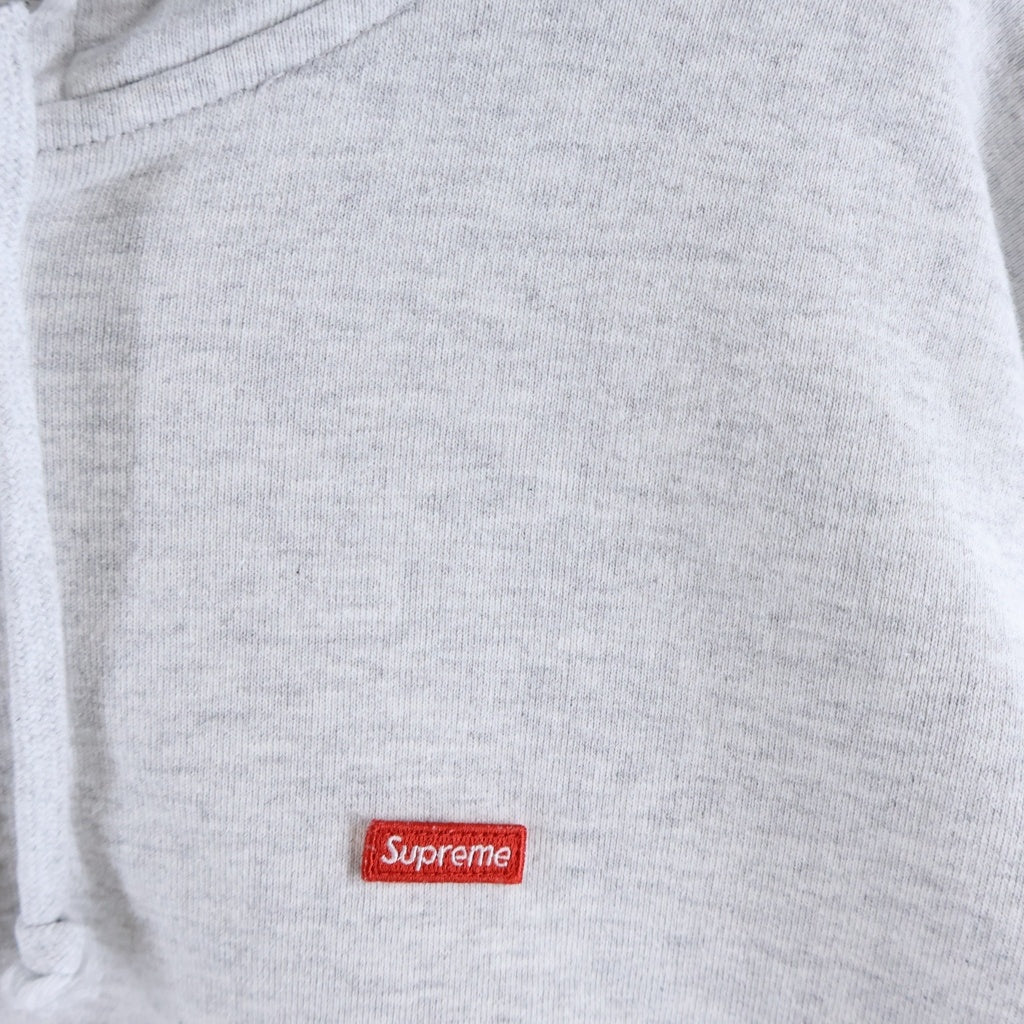 SUPREME(シュプリーム) 26SS Small Box Zip Up Hooded Sweatshirt スモールボックスロゴ ジップアップ フーデッッドパーカー アッシュグレー