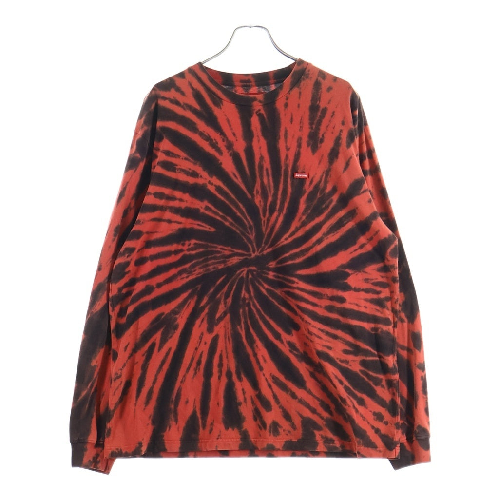 SUPREME(シュプリーム) 26SS Small Box L/S Tee タイダイ スモールボックスロゴ ロングスリーブ長袖Tシャツ レッド