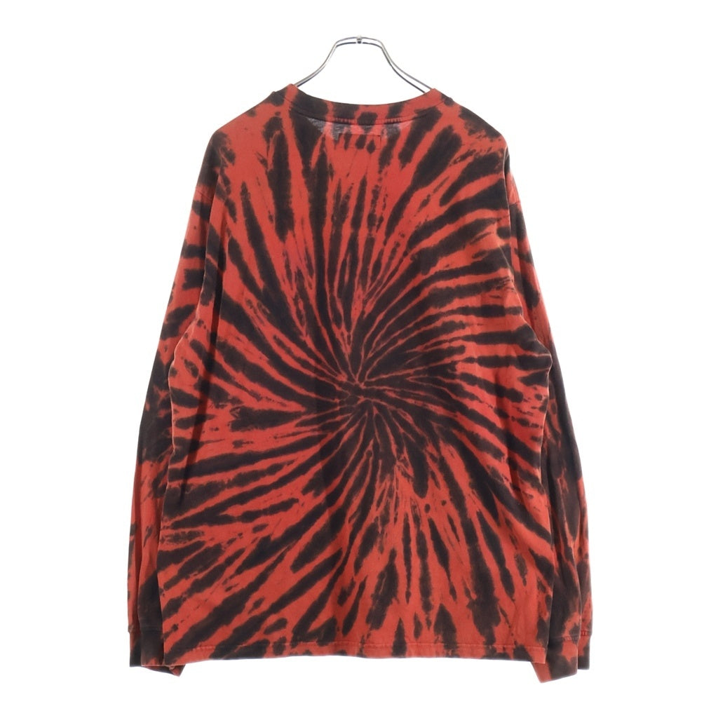 SUPREME(シュプリーム) 26SS Small Box L/S Tee タイダイ スモールボックスロゴ ロングスリーブ長袖Tシャツ レッド