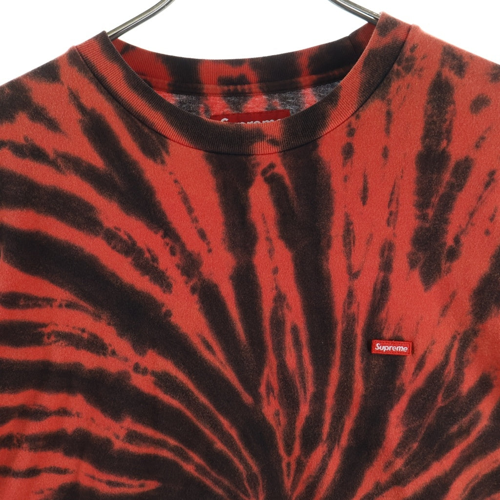 SUPREME(シュプリーム) 26SS Small Box L/S Tee タイダイ スモールボックスロゴ ロングスリーブ長袖Tシャツ レッド