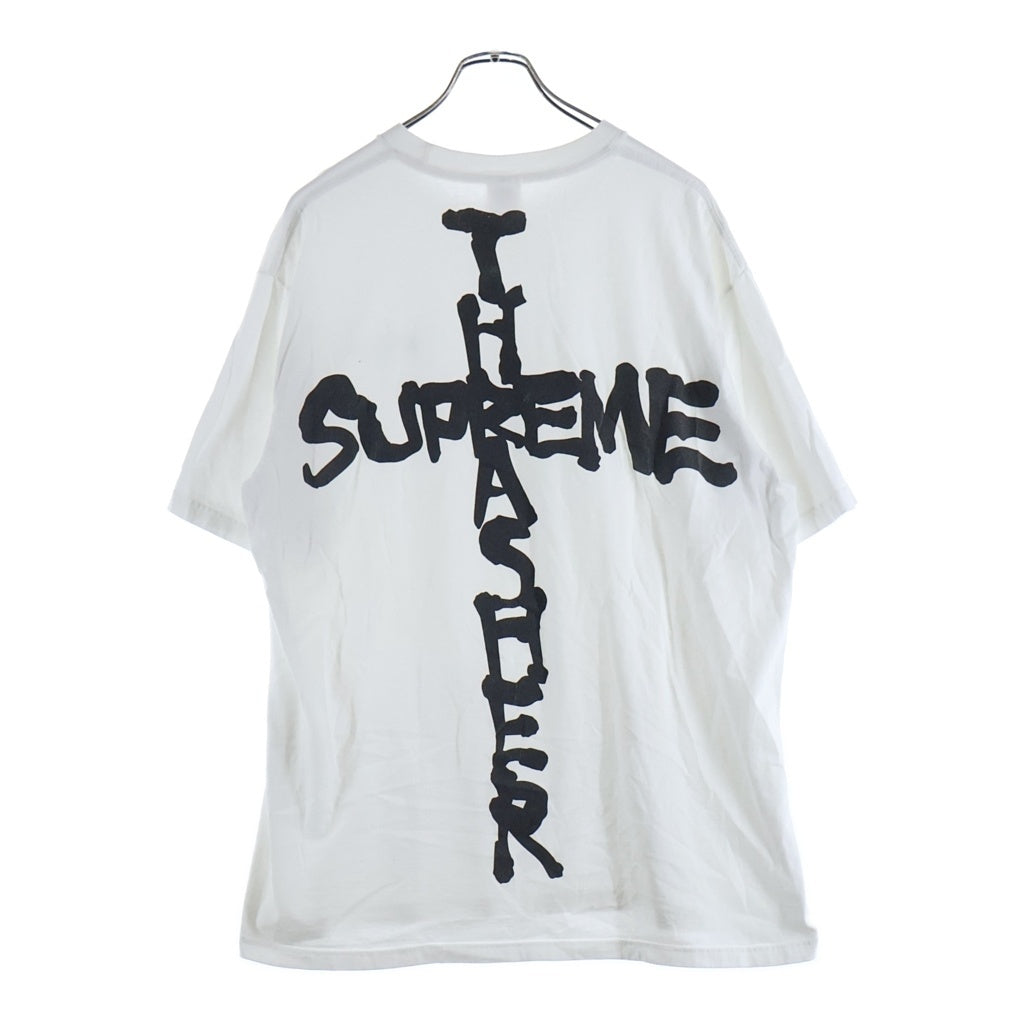 SUPREME(シュプリーム) 24AW × THRASHER Thrasher Cross Tee ×スラッシャー クロスプリント クルーネック 半袖Tシャツ カットソー ホワイト