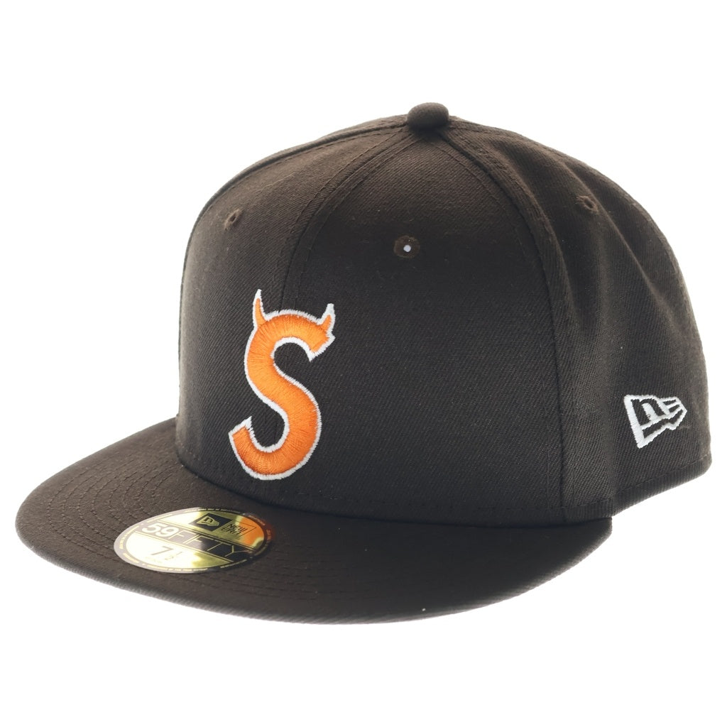 SUPREME(シュプリーム) 22AW S Logo New Era Brown エスロゴ ベースボールキャップ 帽子 ブラウン