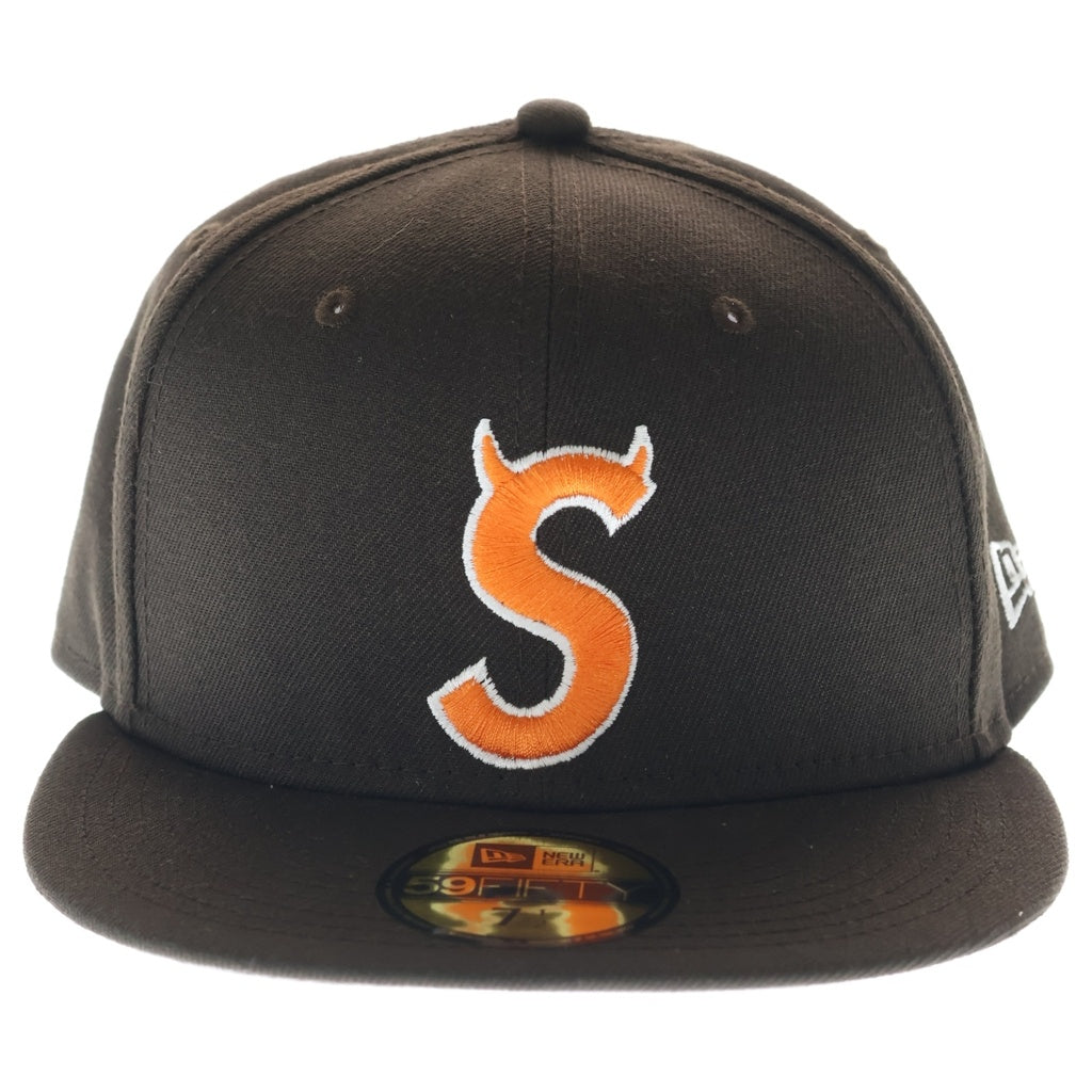SUPREME(シュプリーム) 22AW S Logo New Era Brown エスロゴ ベースボールキャップ 帽子 ブラウン