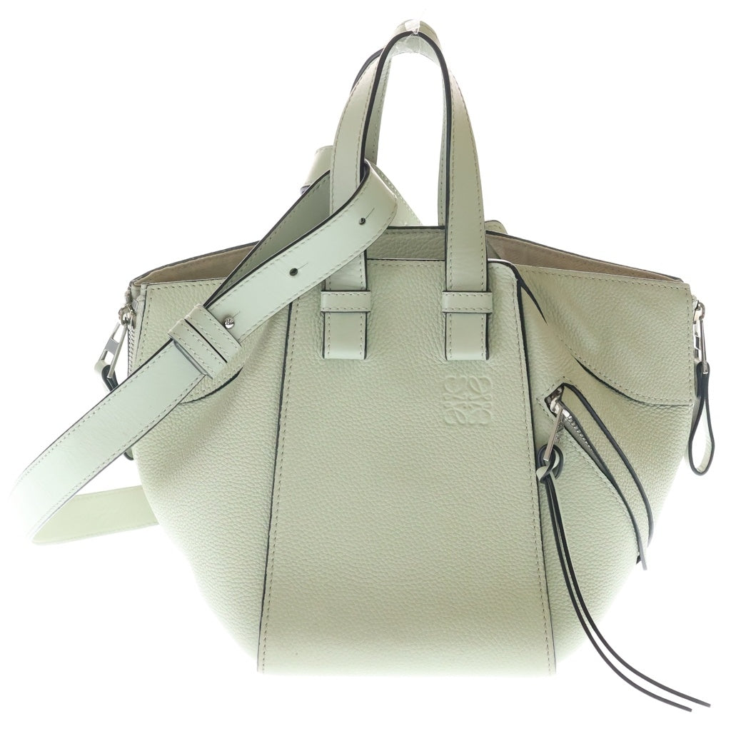 LOEWE(ロエベ) ハンモックバッグ コンパクト ショルダーバッグ ライトグリーン レディース