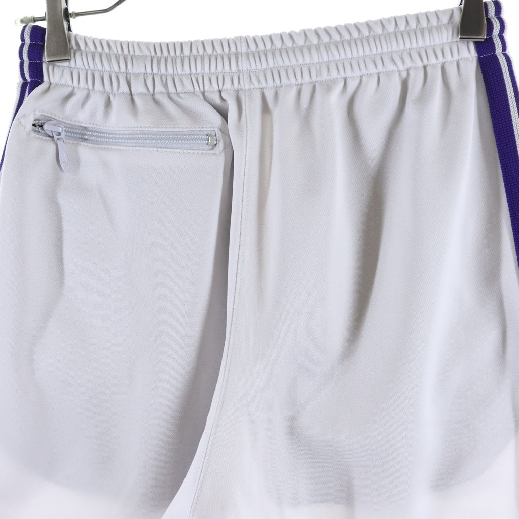 Needles(ニードルス) 22AW Narrow Track Pant LQ388 ナロートラックパンツ ホワイト/パープル