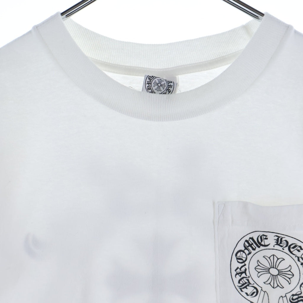 CHROME HEARTS(クロムハーツ) OLD Honolulu CHプラス TEE オールド ホノルル限定 バッグCHプラス 半袖Tシャツ カットソー ホワイト