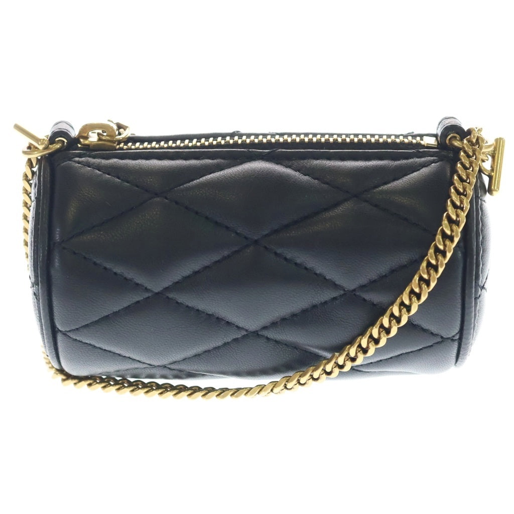 SAINT LAURENT PARIS(サンローランパリ) Sade Micro Quilting Leather Bag カサンドラ キルティングショルダーバッグ ミニポーチ ブラック 796296 レディース