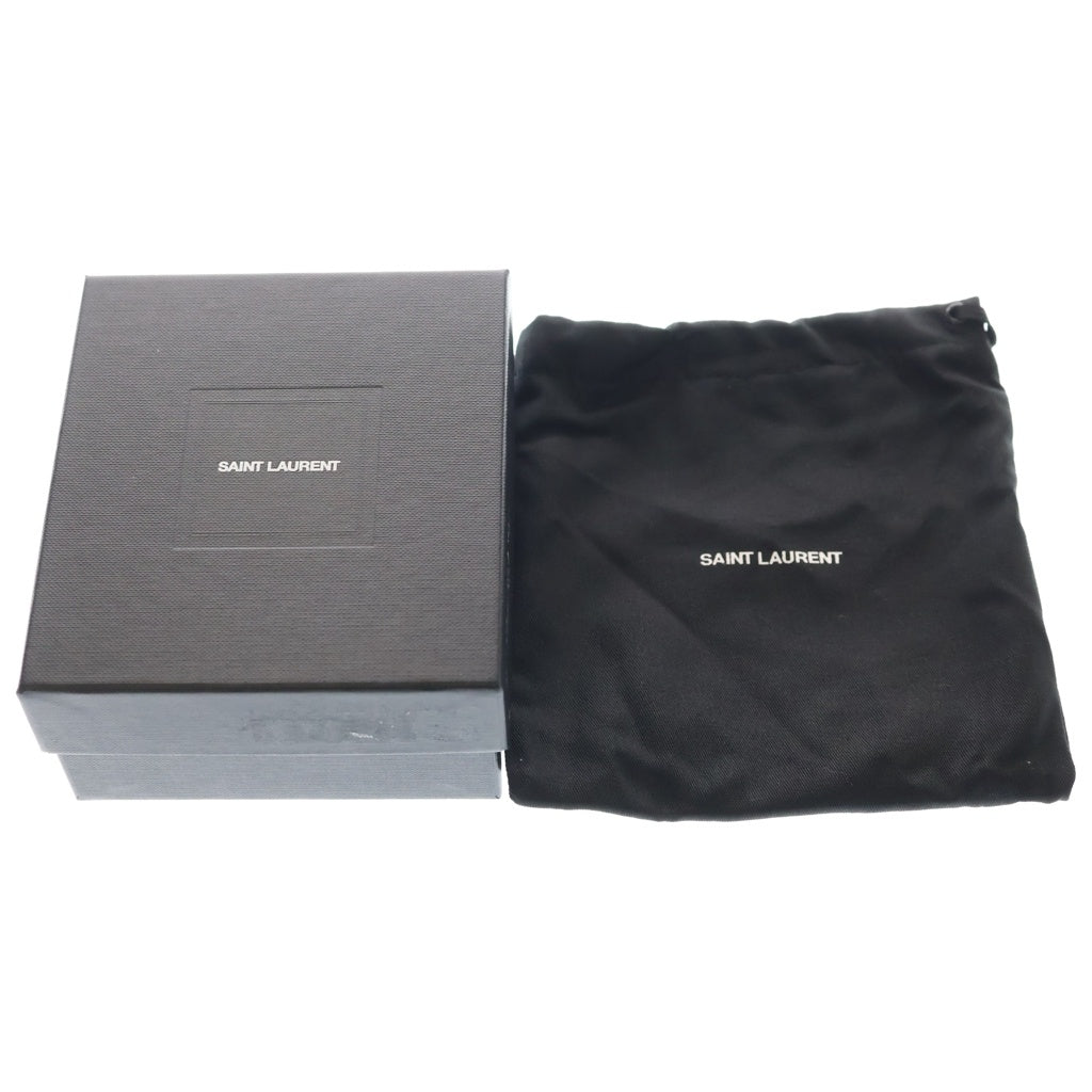 SAINT LAURENT PARIS(サンローランパリ) Sade Micro Quilting Leather Bag カサンドラ キルティングショルダーバッグ ミニポーチ ブラック 796296 レディース