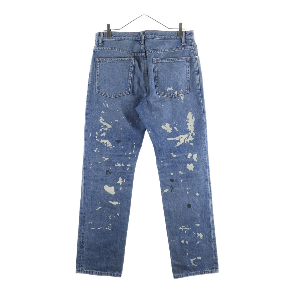 HELMUT LANG(ヘルムートラング) PAINTER JEAN CLASSIC CUT 復刻 ペイント加工 クラシックカットデニムパンツ インディゴブルー
