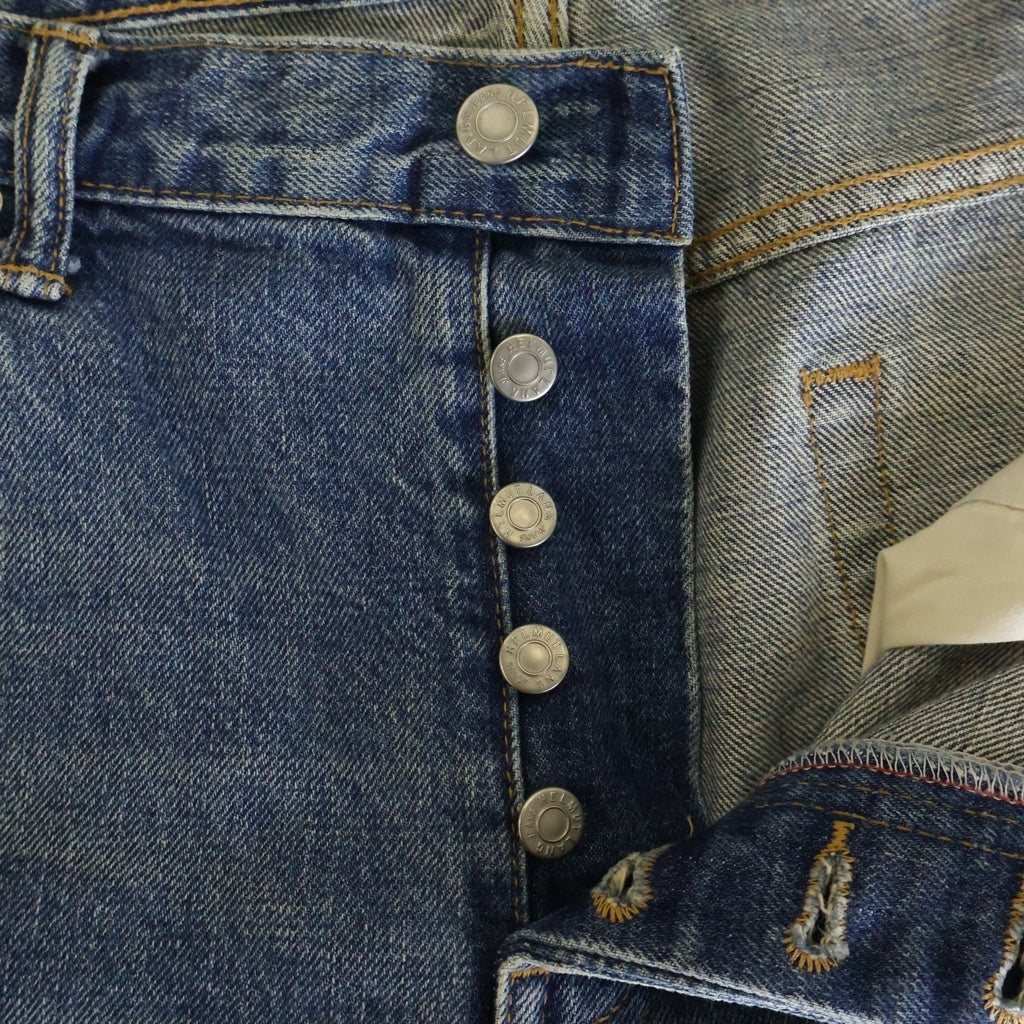 HELMUT LANG(ヘルムートラング) PAINTER JEAN CLASSIC CUT 復刻 ペイント加工 クラシックカットデニムパンツ インディゴブルー