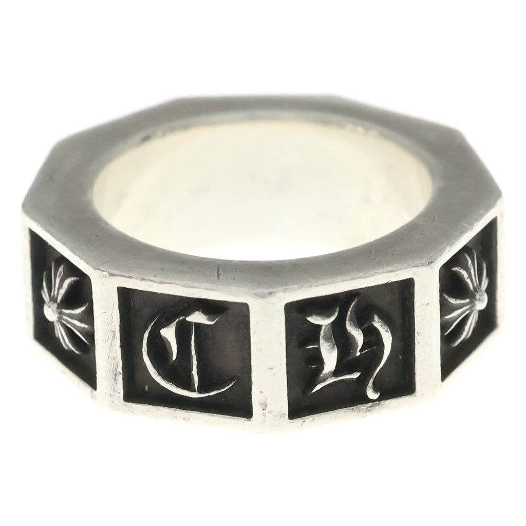 CHROME HEARTS(クロムハーツ) ALPHABET BLOCK アルファベット ブロック CHプラス リング シルバ- -