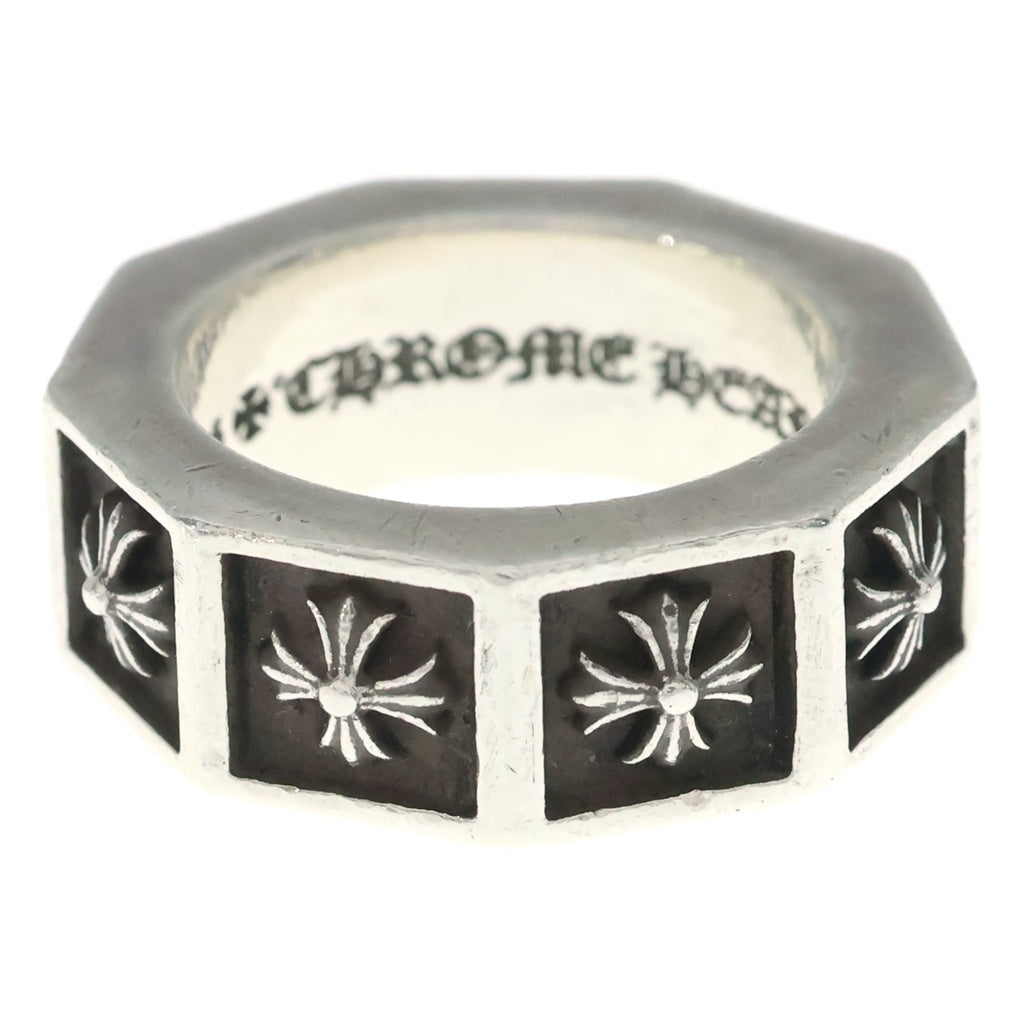 CHROME HEARTS(クロムハーツ) ALPHABET BLOCK アルファベット ブロック CHプラス リング シルバ- -