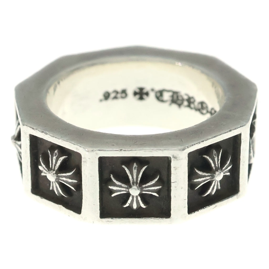 CHROME HEARTS(クロムハーツ) ALPHABET BLOCK アルファベット ブロック CHプラス リング シルバ- -