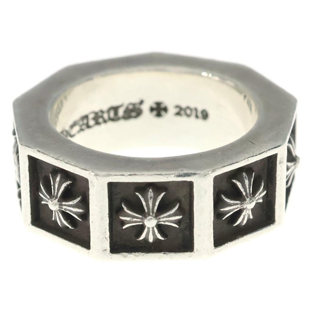 CHROME HEARTS(クロムハーツ) ALPHABET BLOCK アルファベット ブロック CHプラス リング シルバ- -