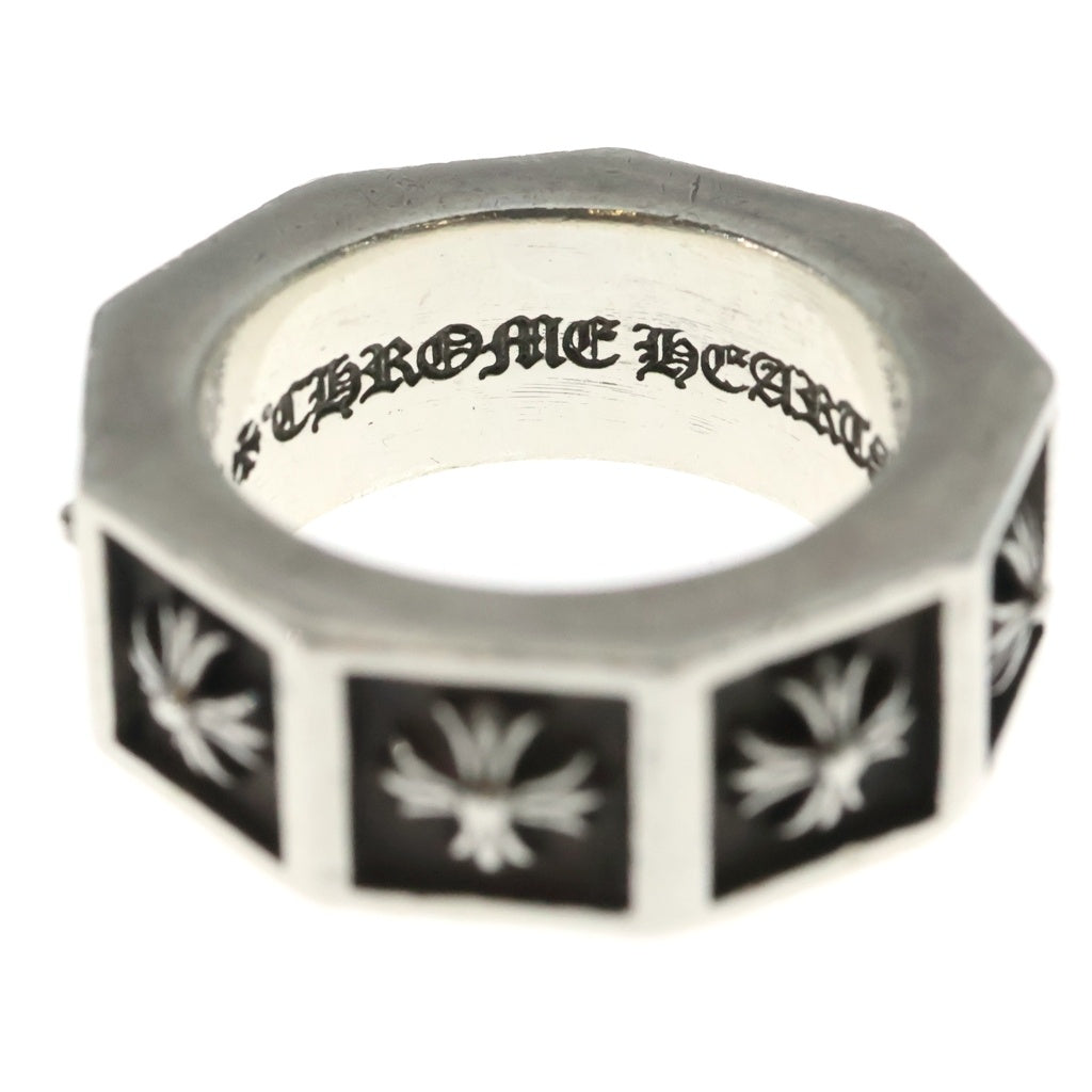 CHROME HEARTS(クロムハーツ) ALPHABET BLOCK アルファベット ブロック CHプラス リング シルバ- -