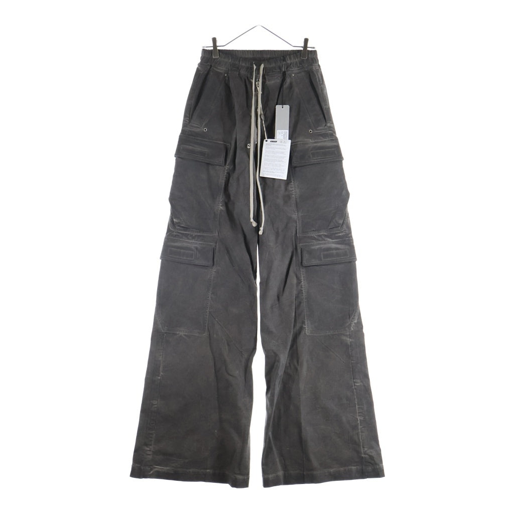 DRKSHDW(ダークシャドウ) 25SS DOUBLE CARGO JUMBO BELAS ダブル カーゴジャンボベラ カーゴパンツ グレー DS01E3324-SCF