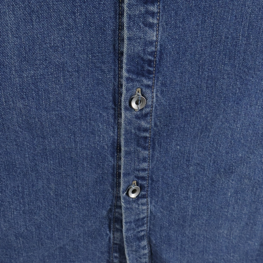 DRKSHDW(ダークシャドウ) 25SS SL TOMMY JUMBO OUTERSHIRT トミー ジャンボアウターシャツ デニムベスト インディゴ DU01E3764-DWB