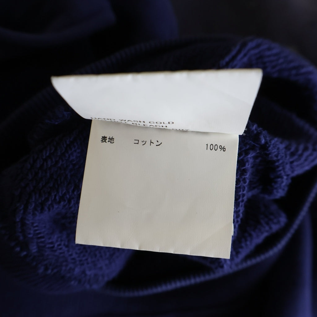 MASU(エムエーエスユー) 26SS CLOVER SPLATTER SWEAT BLOUSON クローバー スプライト スウェットジップアップ ネイビー M26U6CS002