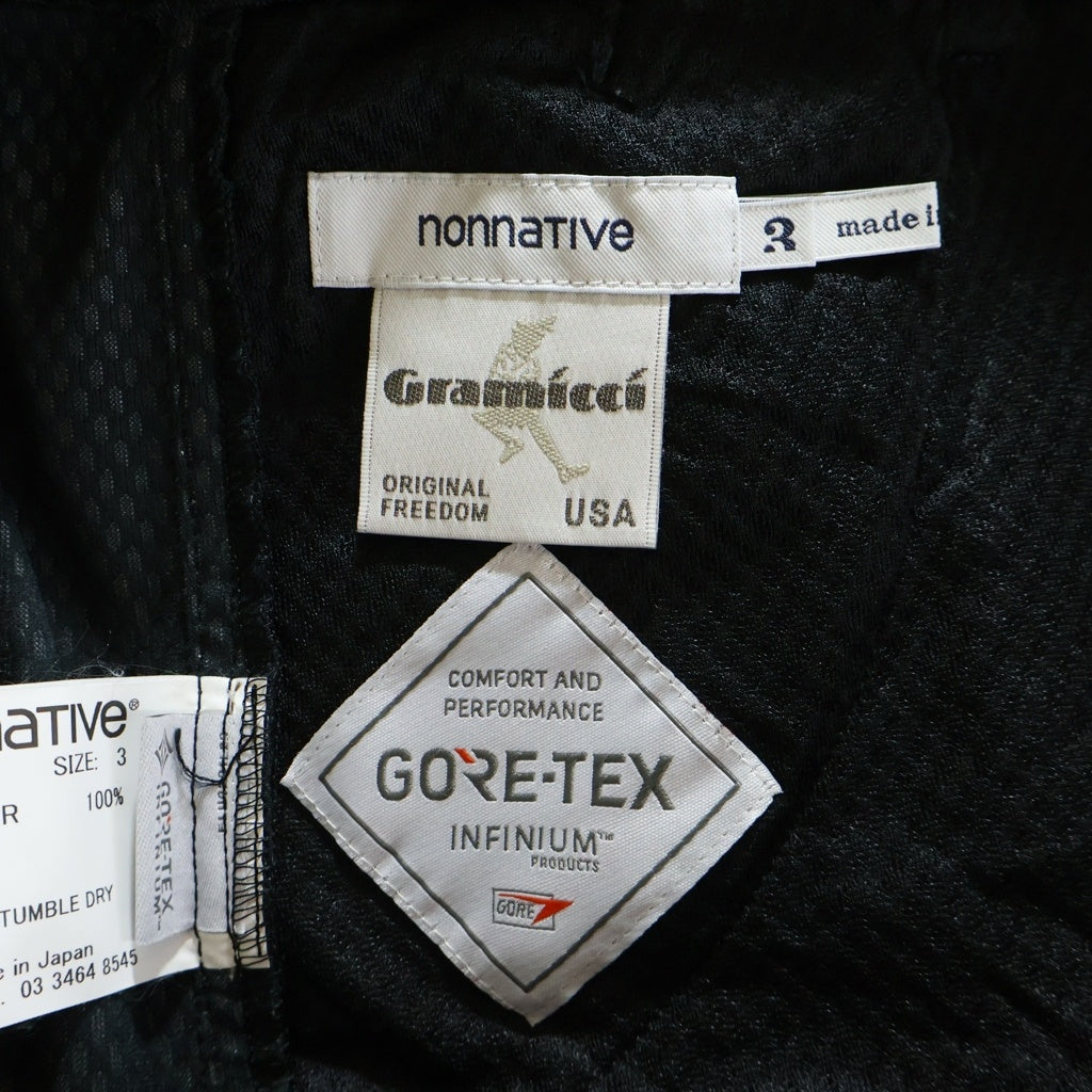 nonnative(ノンネイティブ) ×GRAMICCI CLIMBER EASY PANTS POLY SMOOTH KNIT WITH GORE-TEX グラミチ ゴアテックス クライマーイージーパンツ ブラック NN-P4256