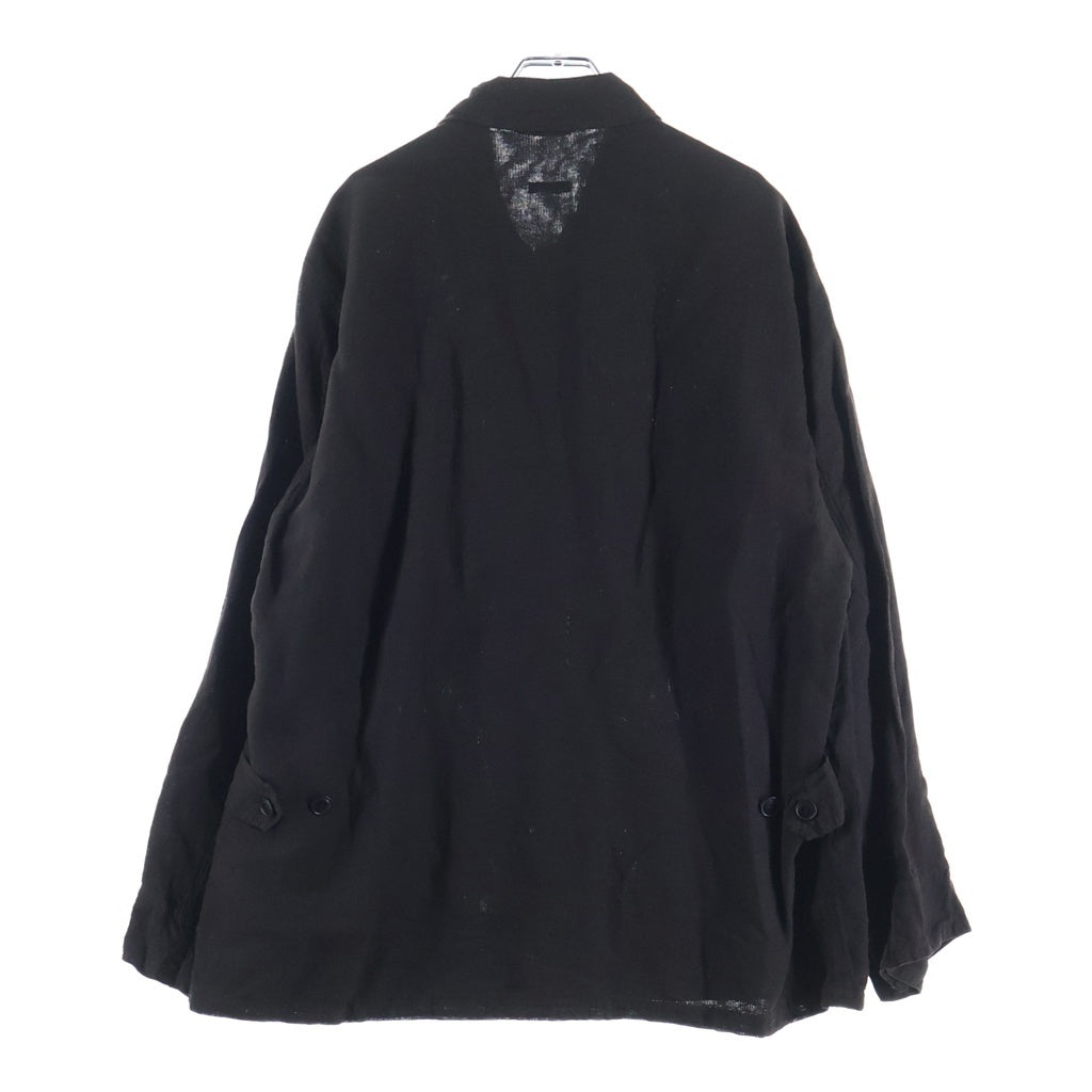 COMOLI(コモリ) 26SS シルクコットン B.D.U.ジャケット 長袖シャツジャケット ブラウン D01-01013