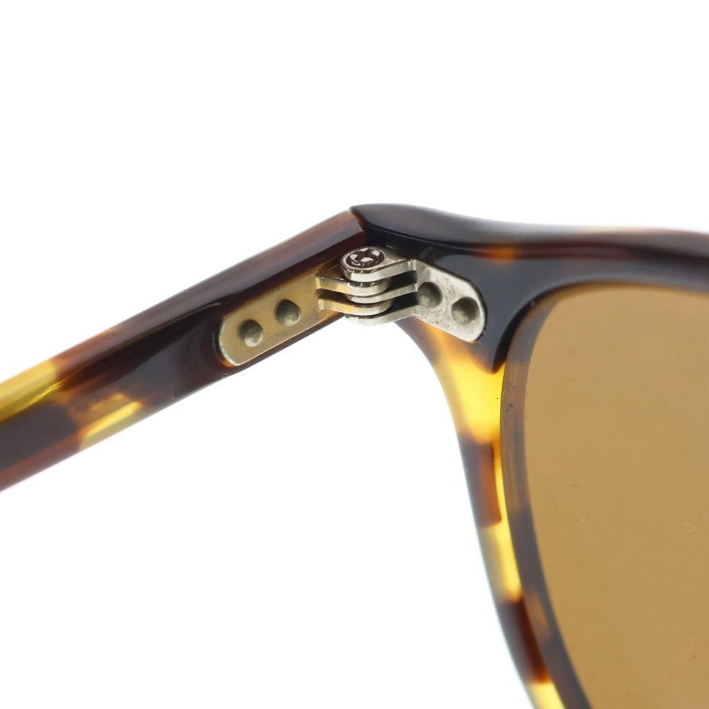 GARRETT LEIGHT(ギャレットレイト) HAMPTON LPT ラウンドフレーム サングラス 眼鏡 アイウェア ブラウン